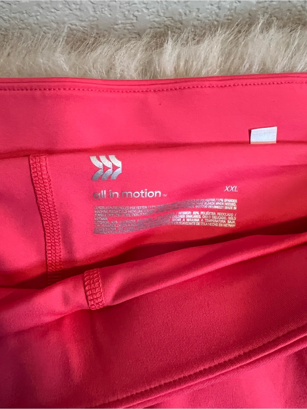 all in motion Bright Pink Active Skort - Picture 4 of 8